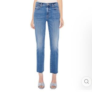 Mother Denim The Rascal Ankle Fray Opposites Attract 27